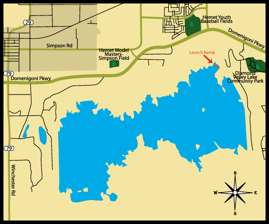 Diamond Valley Lake Map Information